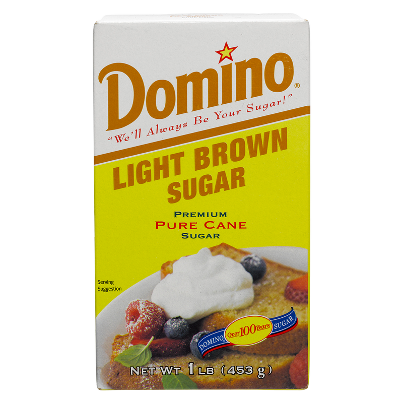 Domino Pure Cane Light Brown Sugar 1lb