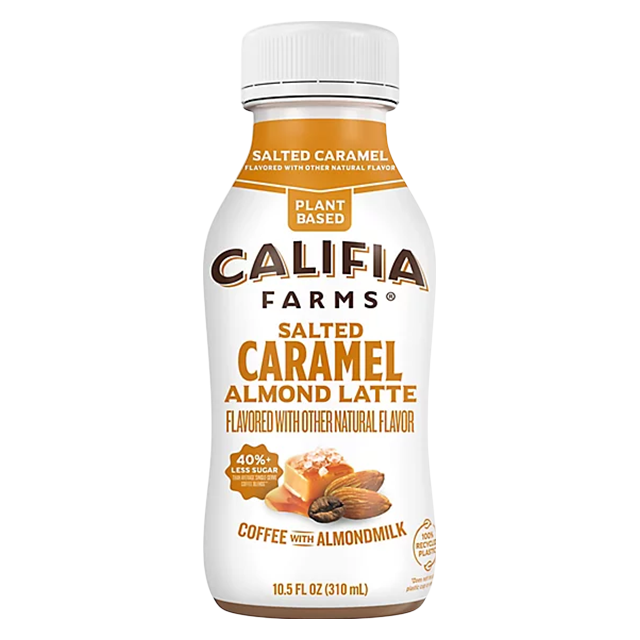 Califia Farms Salted Caramel Cold Brew Coffee with Almond Milk 10.5oz Btl