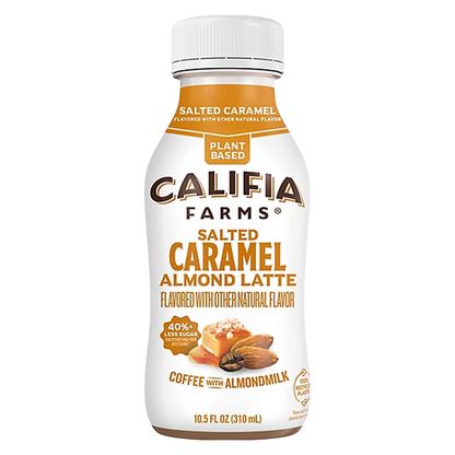 Califia Farms Salted Caramel Cold Brew Coffee with Almond Milk 10.5oz Btl