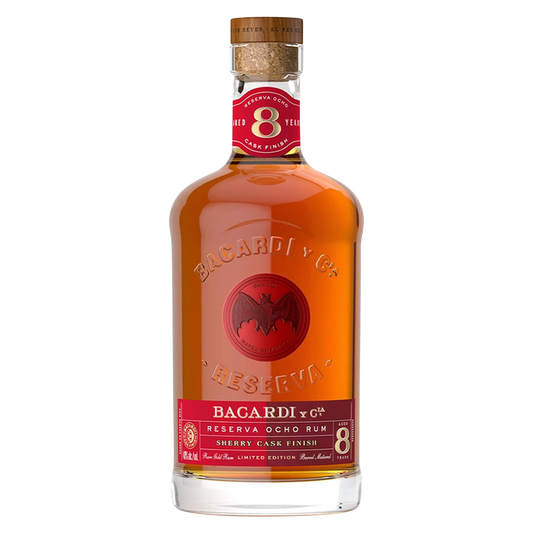 Bacardi 8 Yr Sherry Cask Rum 750ml (80 Proof)