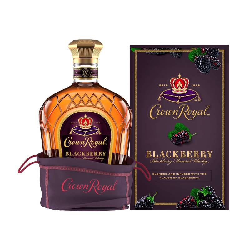 Crown Royal Blackberry Whiskey 750ml