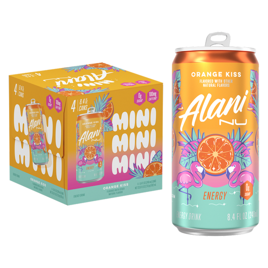 Alani Energy Orange Kiss 4pk 8.4oz Can