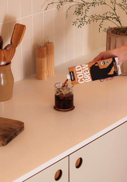 Wandering Bear Straight Black Cold Brew Coffee 32oz