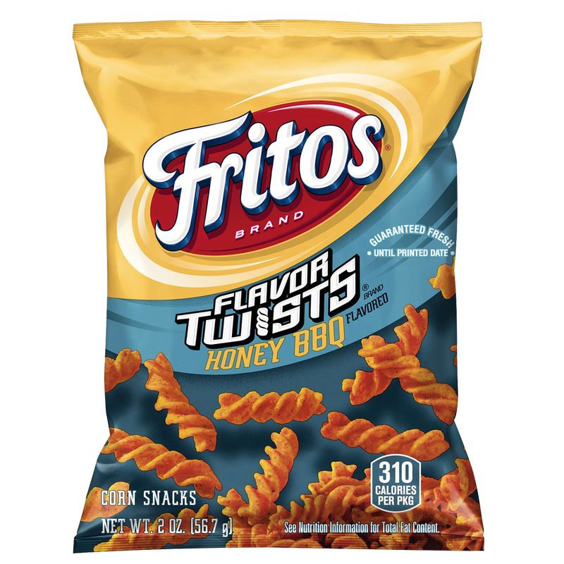 Fritos Flavor Twists Honey BBQ 2oz