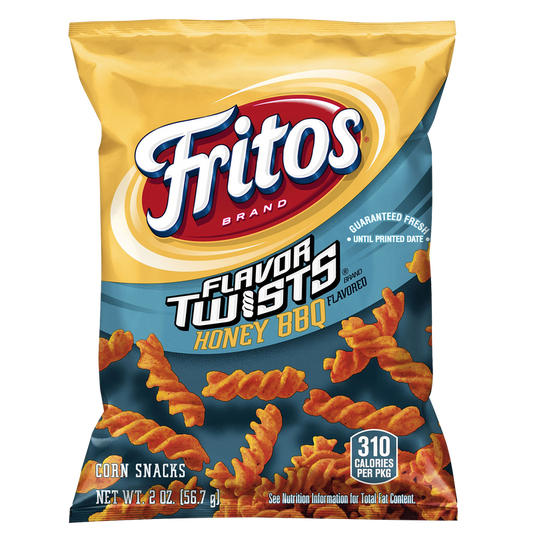 Fritos Flavor Twists Honey BBQ 2oz