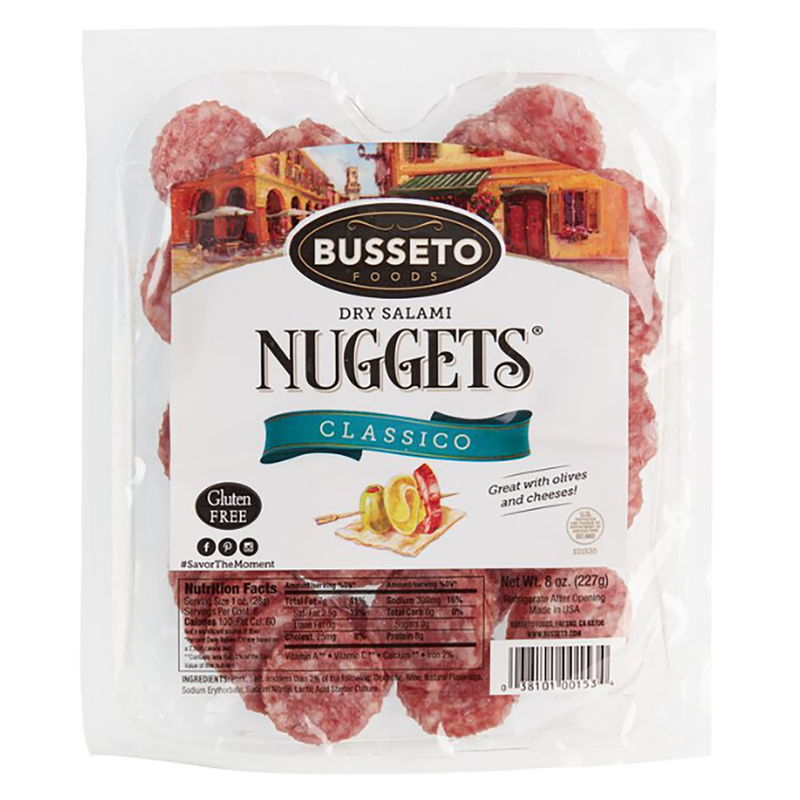 Busseto Salami Nuggets - 8oz
