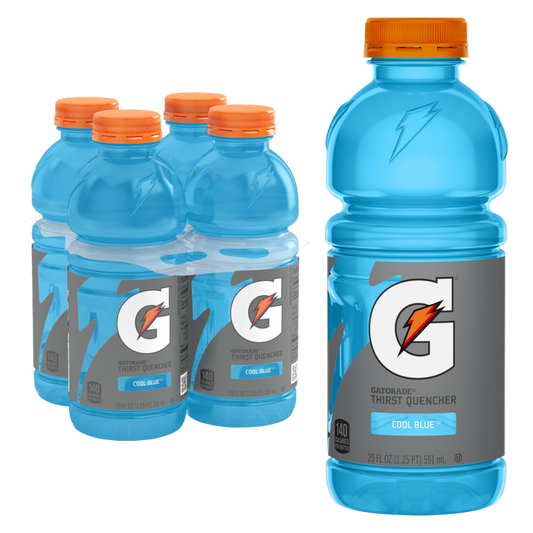 Gatorade Thirst Quencher Cool Blue 4pk 20oz Btl