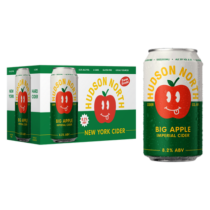 Hudson North Cider Big Apple 6pk 12oz Can 8.2% ABV