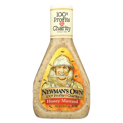 Newman's Own Honey Mustard, 16oz .