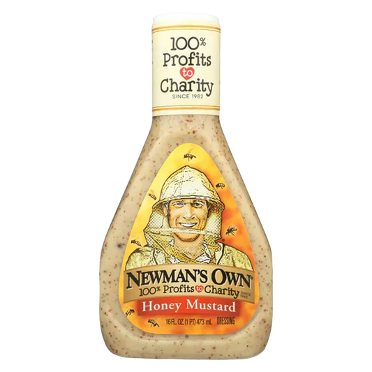 Newman's Own Honey Mustard, 16oz .