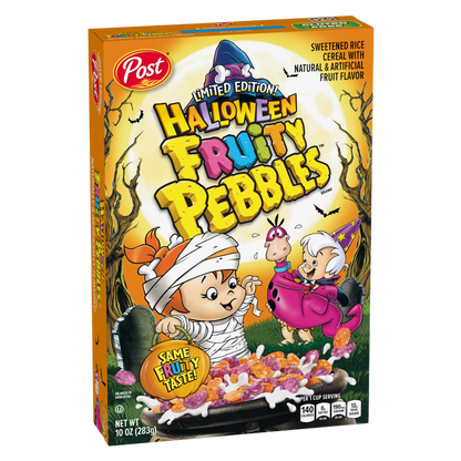 Post Halloween Fruity Pebbles, 10 oz