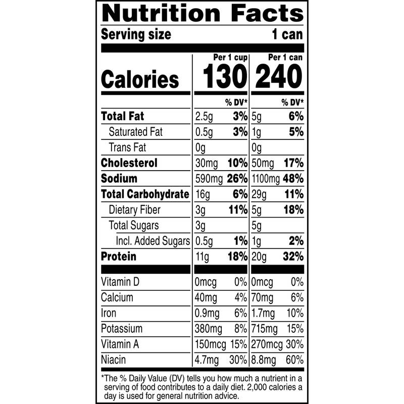 Campbell's® Protein Homestyle Chicken and Rotini Soup, 16.1 Oz Can