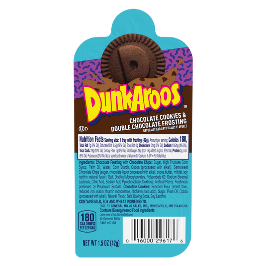 Dunkaroos Chocolate Cookies and Chocolate Frosting 1.5oz