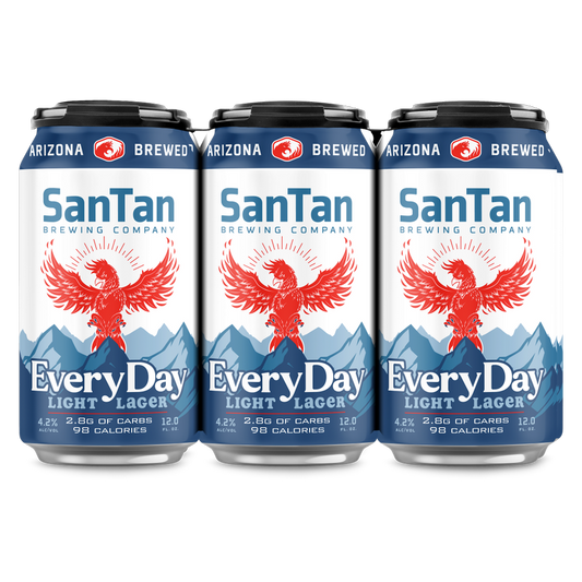 SanTan Everyday Light Lager 6pk 12oz Can
