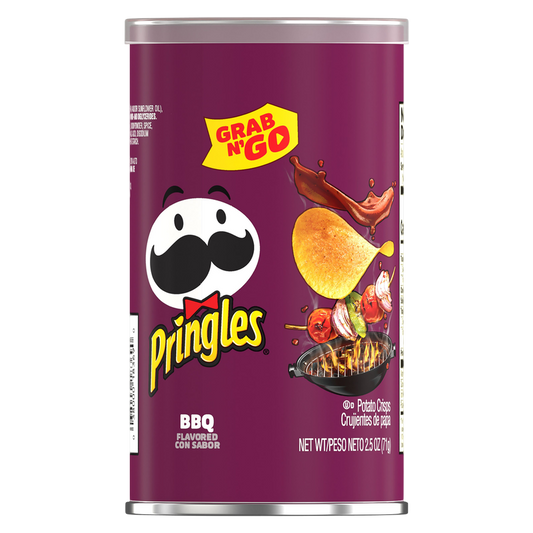 Pringles Barbecue Large Grab & Go 2.5oz