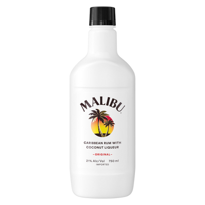 Malibu Coconut Rum Plastic 750ml (42 Proof)