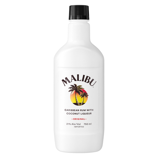 Malibu Coconut Rum Plastic 750ml (42 Proof)