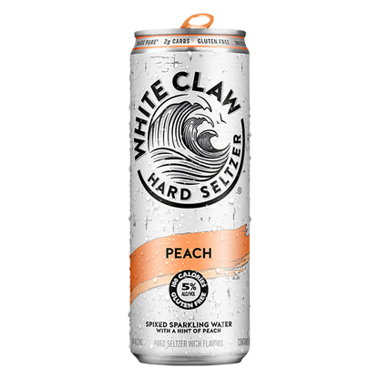 White Claw Seltzer Peach 6pk 12oz Can 5.0% ABV