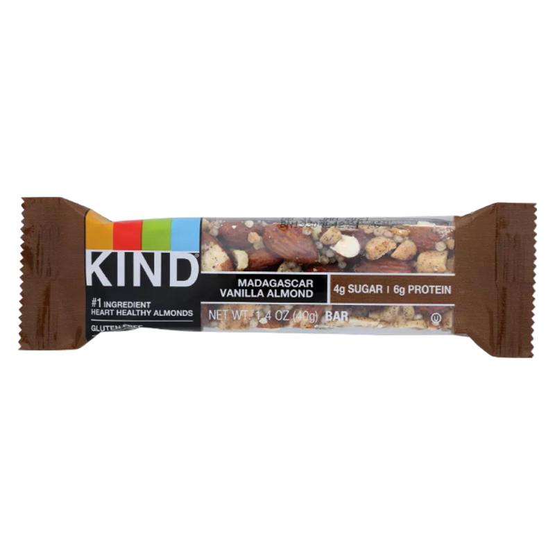 KIND Madagascar Vanilla Almond Bar 1.4oz