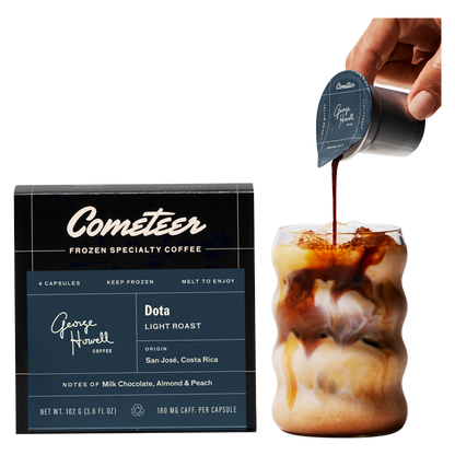 Cometeer Coffee & Light Roast George Howell Machine-Free Capsules Counter Culture 4ct