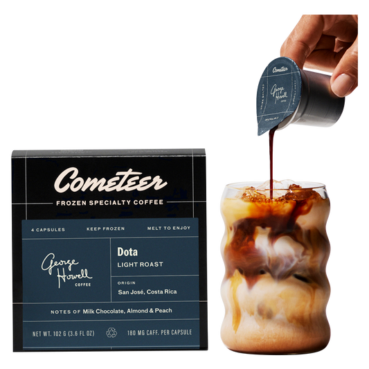Cometeer Coffee & Light Roast George Howell Machine-Free Capsules Counter Culture 4ct
