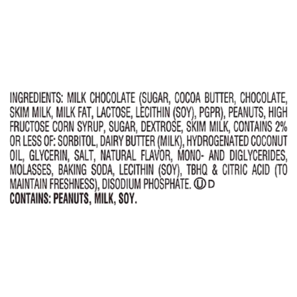 REESE'S Milk Chocolate Peanut Butter Cup Big Cup With Caramel King Size Bar, 2.8 oz