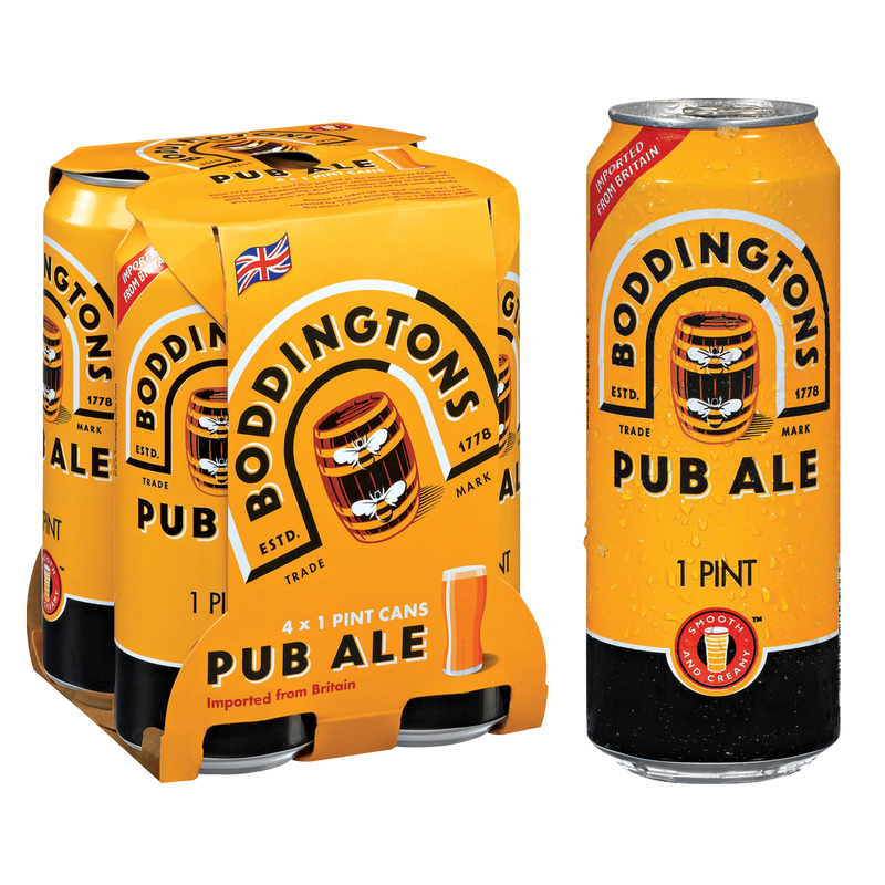 Boddington's Pub Ale Draught Can 4pk 16oz Can 4.7% ABV