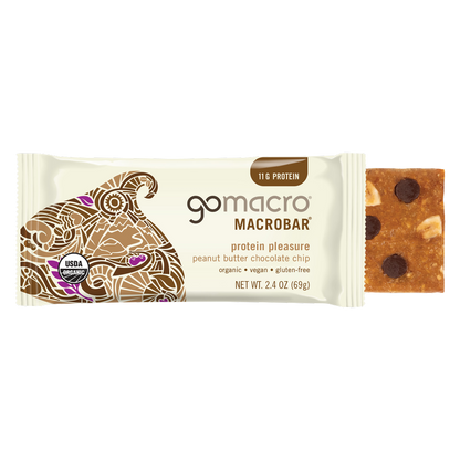 GoMacro Peanut Butter Chocolate Chip Bar 2.4oz