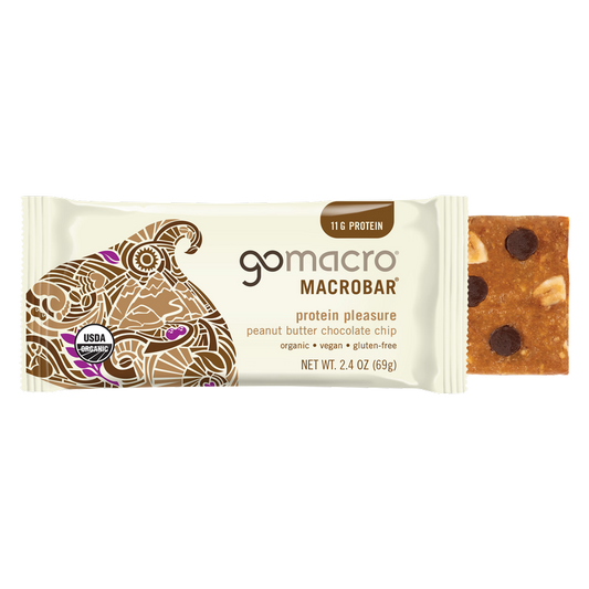 GoMacro Peanut Butter Chocolate Chip Bar 2.4oz