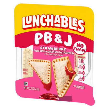 Lunchables PB&J Peanut Butter Sandwich & Strawberry Dip - 2.27oz