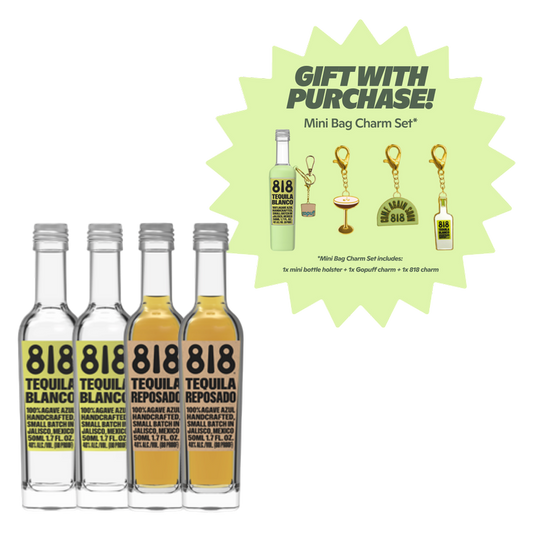 818 Tequila Minis 4-Pack + Gift With Purchase!