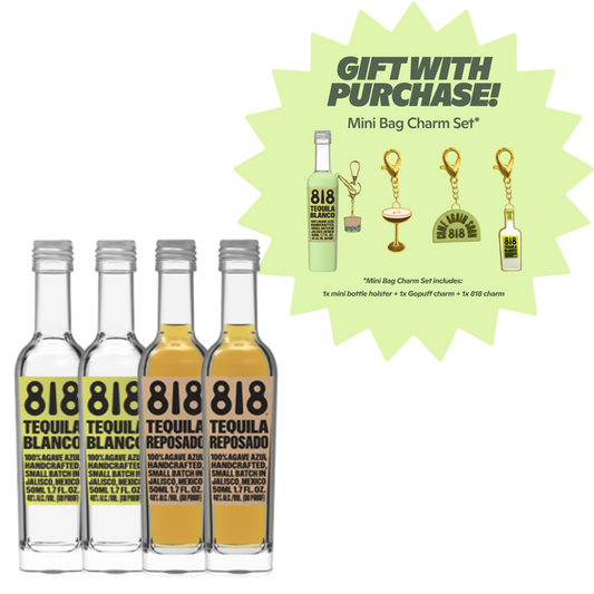 818 Tequila Minis 4-Pack + Gift With Purchase!