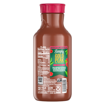 Simply Gold Peak + Raspberry 52oz Btl