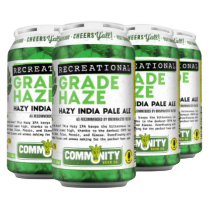 Community Rec Grade Haze IPA 6pk 12oz Can 7.7% ABV