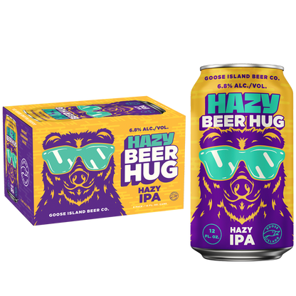 Goose Island Hazy Beer Hug IPA 6pk 12oz Cans 6.8% ABV