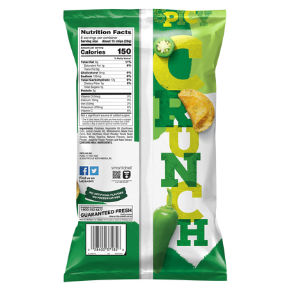 Lay's Kettle Cooked Jalapeno Potato Chips 8oz