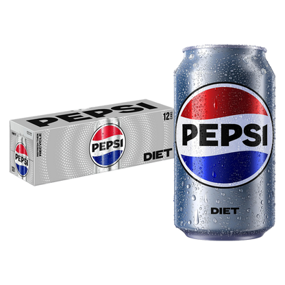 Diet Pepsi 12pk 12oz Can
