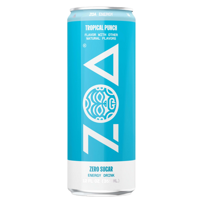 ZOA Energy Tropical Punch 12oz Can
