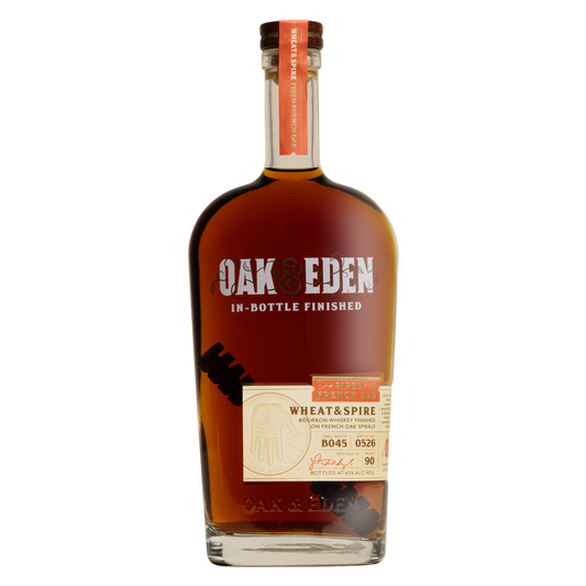 Oak & Eden Wheat & Spire Bourbon 750ml