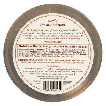 Stirrings Bloody Mary Rimmer 3.5oz