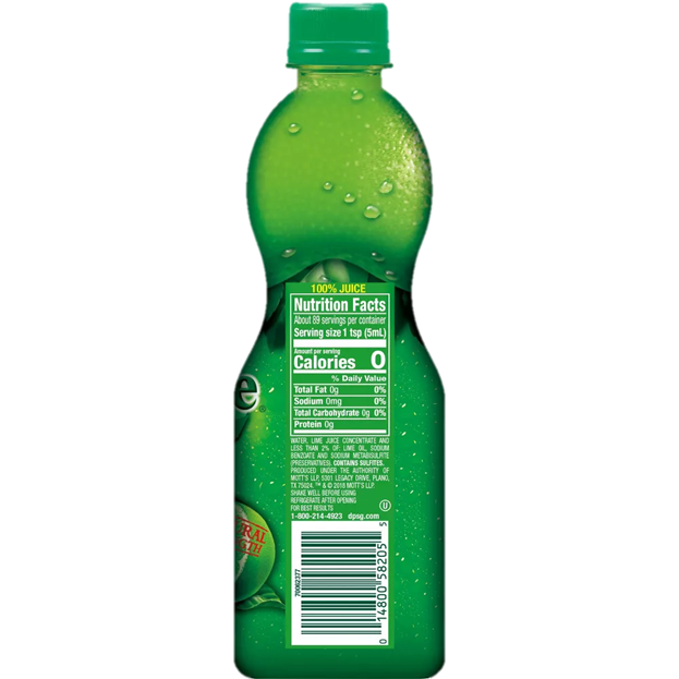 ReaLime Juice 15oz Btl