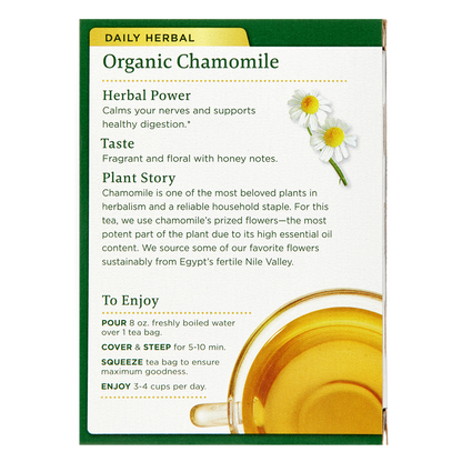 Traditional Medicinals Organic Chamomile Tea 16ct