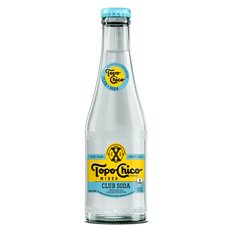 Topo Chico Mixer Club Soda 4pk 7.1oz Glass Bottle