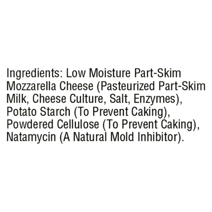 Sargento Shredded Mozzarella Natural Cheese - 8oz