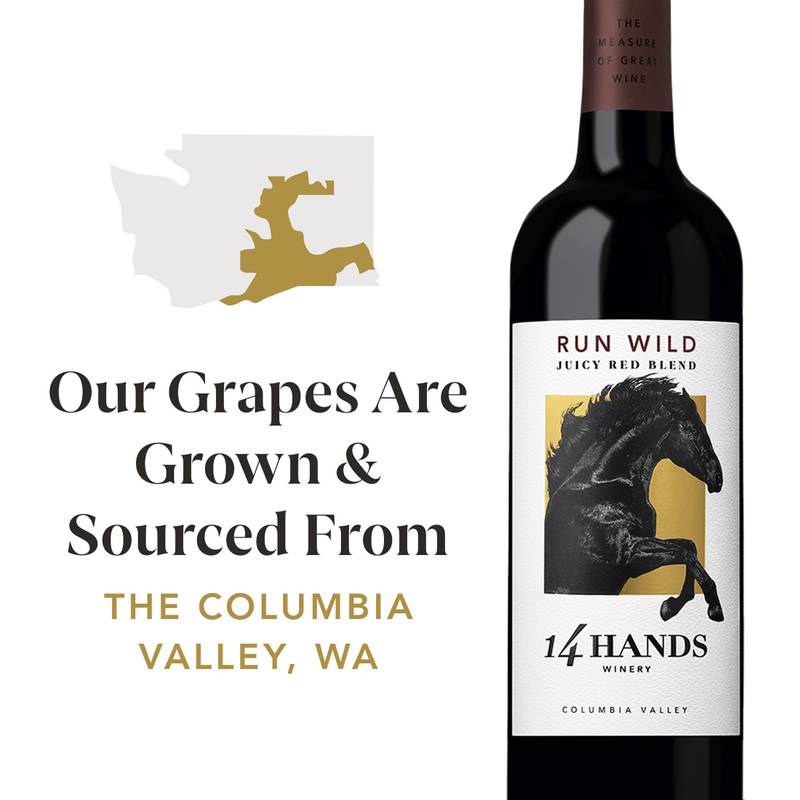 14 Hands Run Wild Red Blend 750 ml