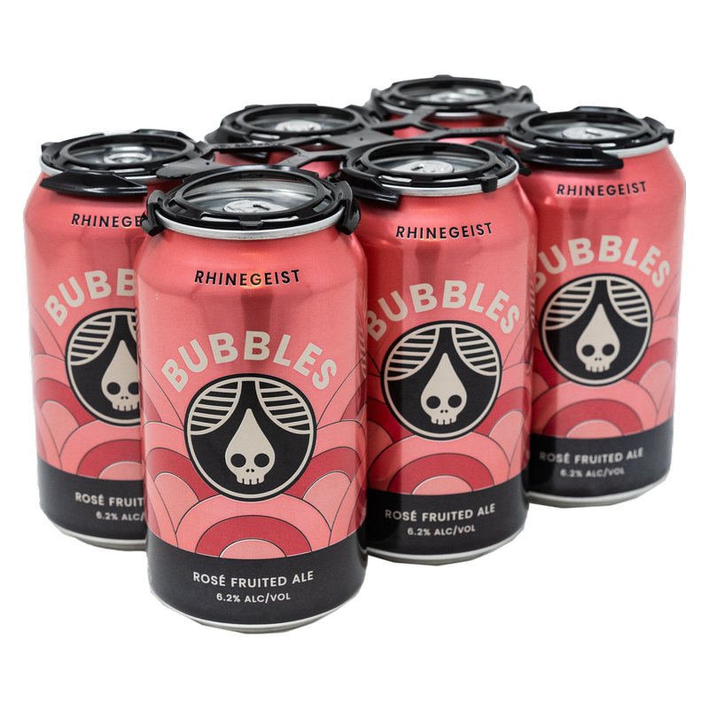 Rhinegeist Bubbles Rose Fruited Ale 6pk 12oz Can 6.2% ABV