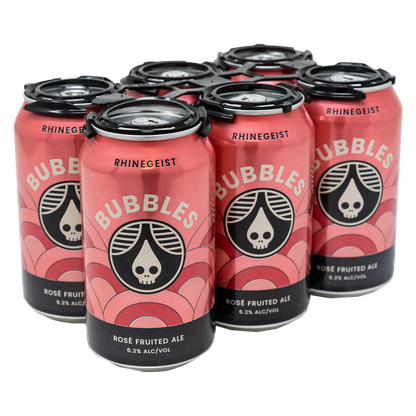 Rhinegeist Bubbles Rose Fruited Ale 6pk 12oz Can 6.2% ABV