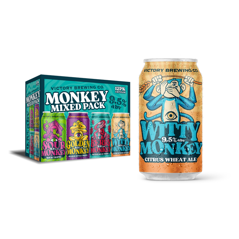 Victory Mystical Monkey Variety Pack 12pk 12oz Can 9.5% ABV