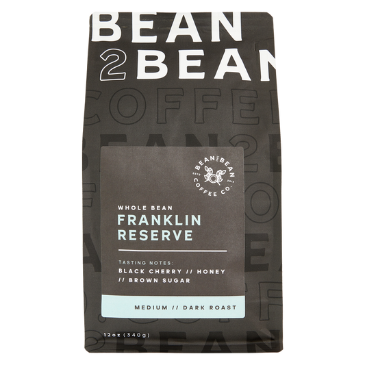 Franklin Reserve Coffee 12oz Bag Whole Bean