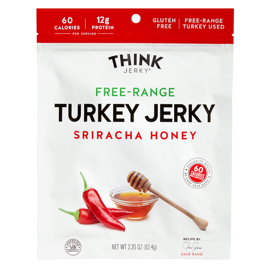 Think Jerky Sriracha Honey Free Range Turkey Jerky 2.2oz